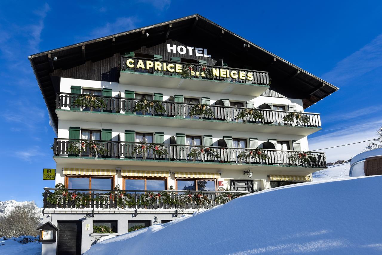 Hotel Le Caprice Des Neiges Combloux Exterior foto